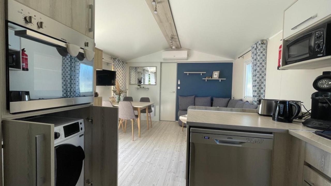 Mobil Home Xxl - Bord Lac - Camping Les Viviers - Lege Cap Ferret Экстерьер фото