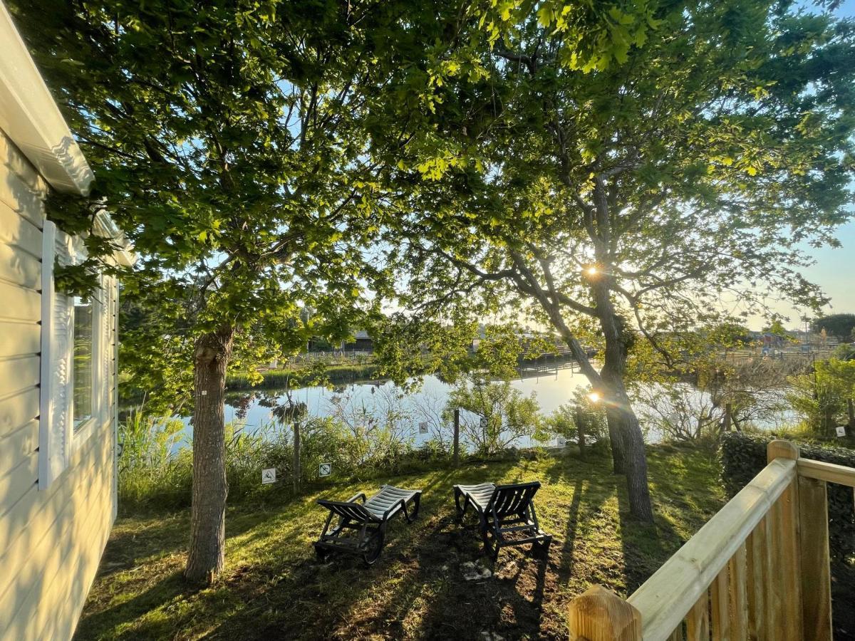 Mobil Home Xxl - Bord Lac - Camping Les Viviers - Lege Cap Ferret Экстерьер фото