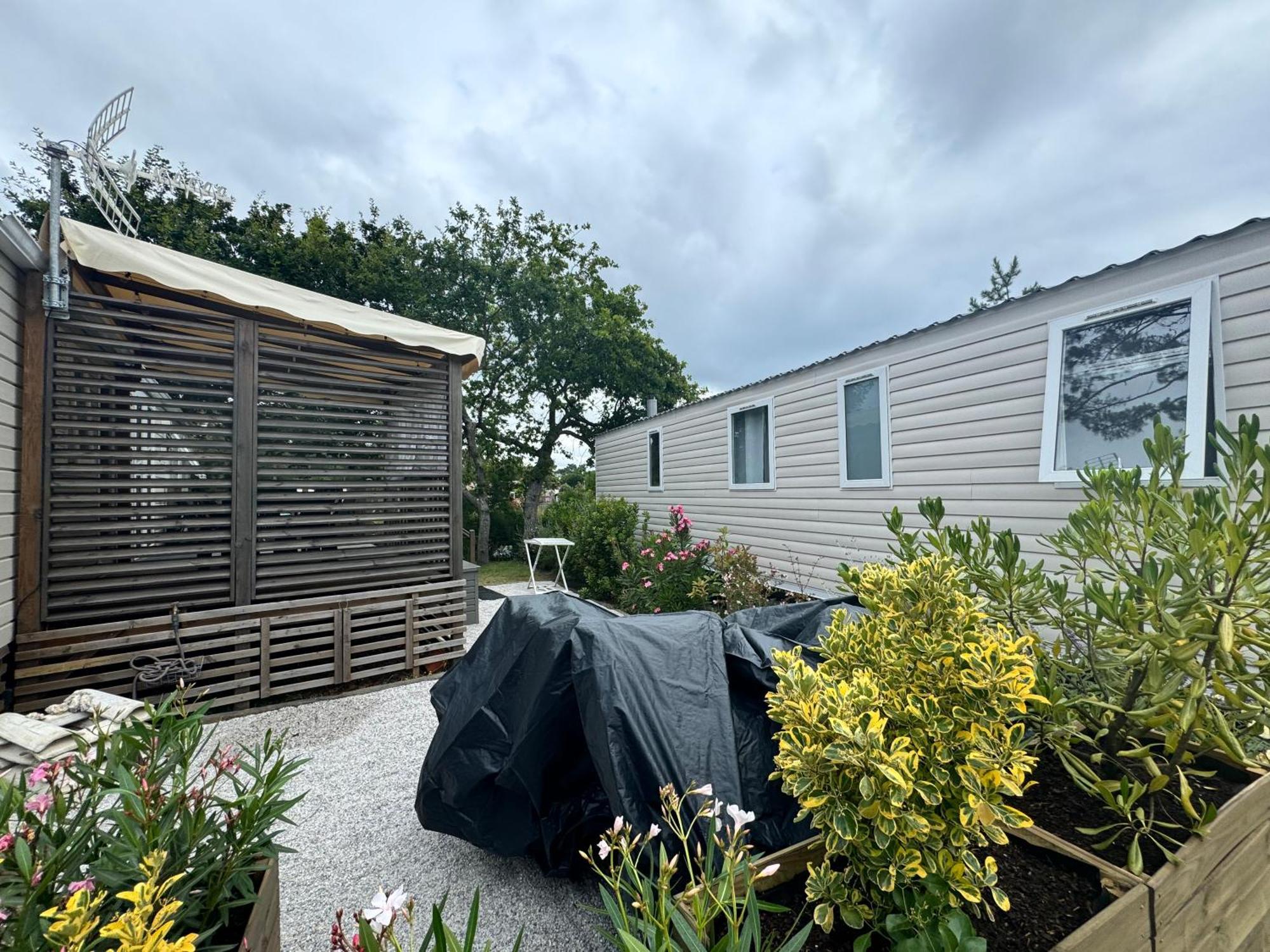 Mobil Home Xxl - Bord Lac - Camping Les Viviers - Lege Cap Ferret Экстерьер фото