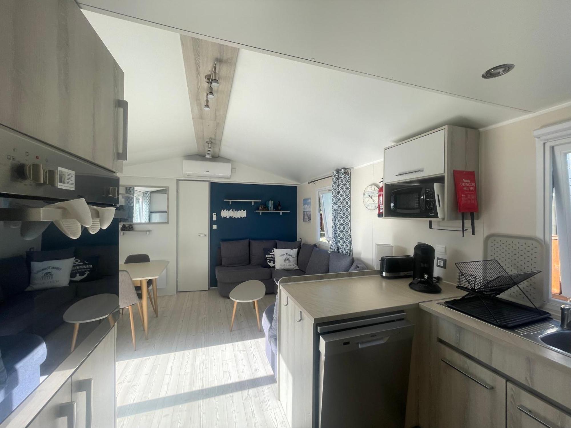 Mobil Home Xxl - Bord Lac - Camping Les Viviers - Lege Cap Ferret Экстерьер фото