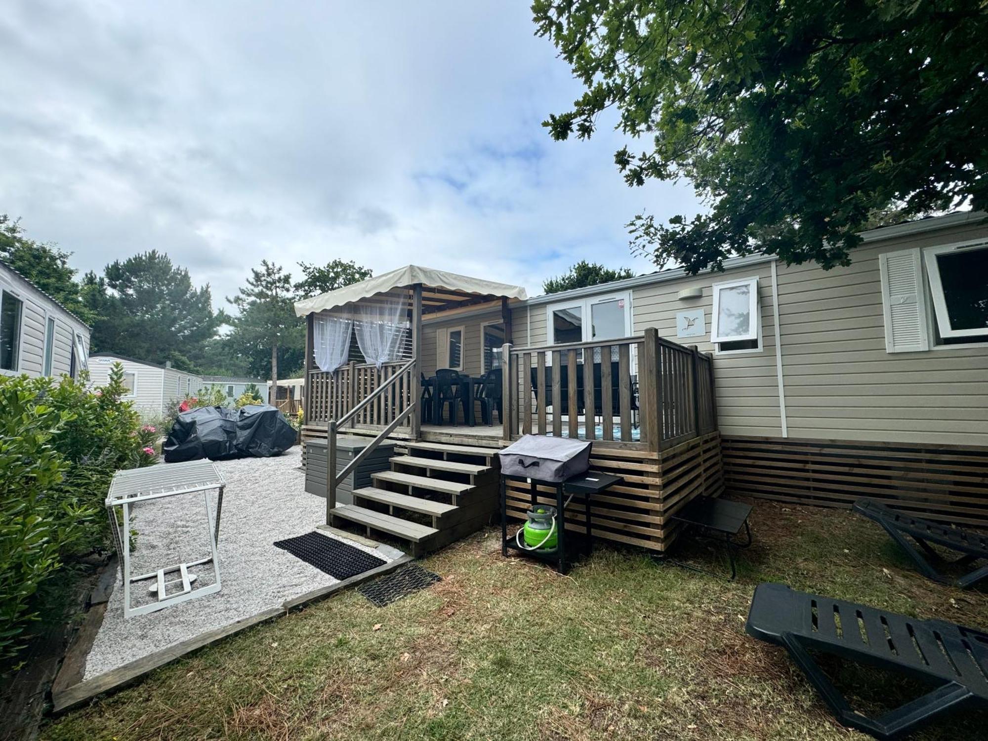 Mobil Home Xxl - Bord Lac - Camping Les Viviers - Lege Cap Ferret Экстерьер фото