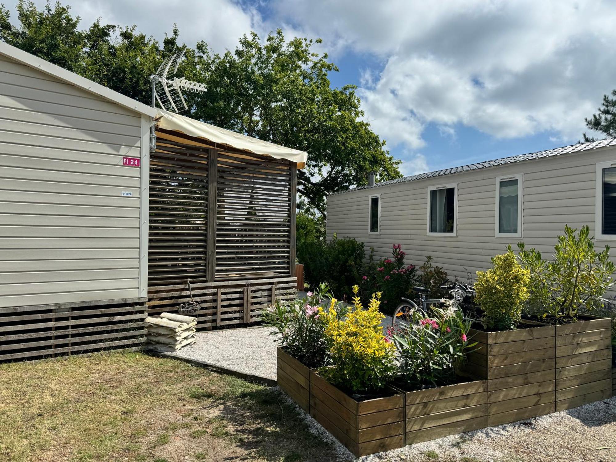 Mobil Home Xxl - Bord Lac - Camping Les Viviers - Lege Cap Ferret Экстерьер фото